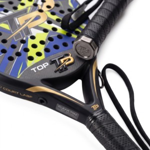 Ensemble de raquettes de padel professionnelles, raquette de plage personnalisée avec grip en fibre de caoutchouc et mousse EVA pour le beach tennis - Product Image 2