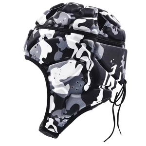 Best Adults & Youth Size Head Guard Adjustable Head Protector Flag Training Soft Shell Padded American Football Helmets - Product Image 5