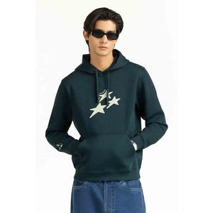 Sudadera con capucha de corte regular para mujer - Product Image 1