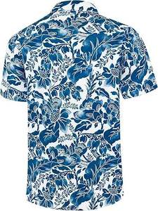 เสื้อฮาวายสำหรับผู้ชาย เสื้อลำลองชายหาดฤดูร้อน ปิดกระดุม ลายดอกไม้ ทรอปิคอล เสื้อแขนสั้นสำหรับวันหยุด - Product Image 4