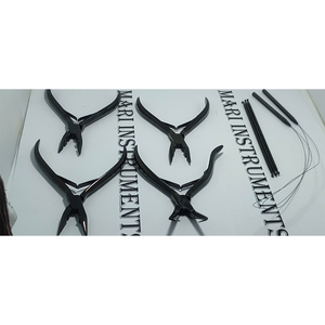 Kits d'extension capillaire de haute qualité : Pinces à boucles et pinces à perles noires pour extensions de cheveux - Product Image 1