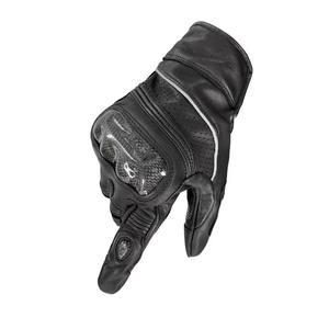 Guantes de Motocicleta Profesionales Punchin Sports, Unisex, de Cuero, Transpirables, con Protección de Nudillos Duros, Pantalla Táctil, Protección Completa para los Dedos - Product Image 5