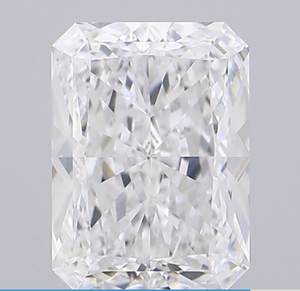 Diamante Cultivado en Laboratorio con Certificación IGI, Corte Radiante de 3.76 CT, Color E, Claridad IF, CVD LG 776677393, ROYAL GEMS SUPER, para Joyería - Product Image 1