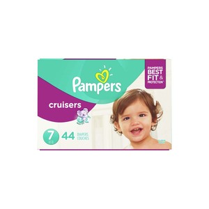 Couches Pampers Cruisers : Soin avancé pour bébé avec ajustement extensible et système anti-fuites sécurisé - Product Image 2