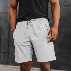 Pantalones Cortos Deportivos de Poliéster y Nailon 100% para Hombre, Cintura Alta con Cordón Ajustable, Secado Rápido, para Verano, Uso Casual - Product Image 1