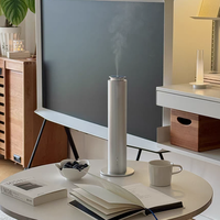 Diffuseur d'arômes intelligent portable électrique rechargeable en métal, contrôlé par application, sans eau, 120 ml, pour la maison et l'hôtel, vente en gros