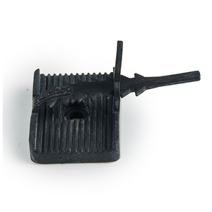 Bloc de support anti-vibration en caoutchouc <span class=keywords><strong>Essentra</strong></span> UMB, bloc de montage universel, caoutchouc néoprène noir 50 Shore A - Product Image 3