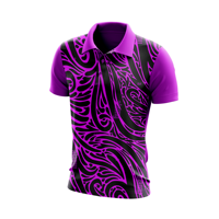 T-shirt tricoté imprimé pour homme, personnalisé, de haute qualité, respirant, à manches courtes, décontracté, pour le golf, vente en gros, 100% coton