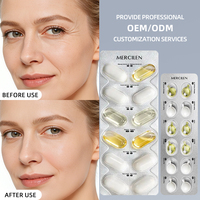 Ensemble de soins de la peau de voyage, huile démaquillante, nettoyant, tonique, crème pour les yeux, crème pour le visage, sérum, capsules, ensemble de soins de la peau
