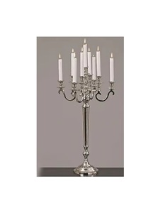 New Simple and Classic Design <b>Candelabra</b> 5 Arms Antique Gold Plated Candle Stand <b>Candelabra</b> on Hot Sale - Product Image 5