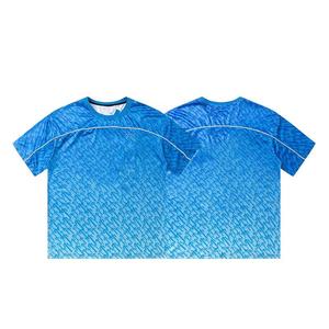 Wholesale New Breathable Sports Sublimation Soccer Jersey Custom Retro Football T Shirt With Reflective Strip - Product Image 4