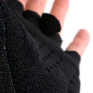 Guantes de Ciclismo de Medio Dedo, Color Rosa y Negro, Malla Transpirable de Poliéster, Unisex, para Verano, Fáciles de Poner - Product Image 4