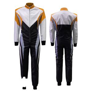 ชุดโกคาร์ทระบายอากาศได้ดีสำหรับผู้ใหญ่ชุดแข่งรถโลโก้ออกแบบได้ตามต้องการ - Product Image 6