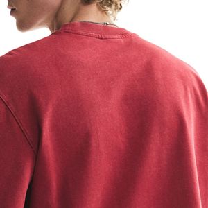 T-shirt à manches longues pour homme, coupe ample, col rond en coton, décontracté, essentiel de la mode, fournisseur OEM ODM pour marque privée personnalisée - Product Image 4