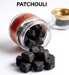 Bakhoor en bois de patchouli, forme carrée |   Encens arabe premium en forme carrée pour la maison et parfum de bakhoor longue durée, patchouli bakhoor - Product Image 1
