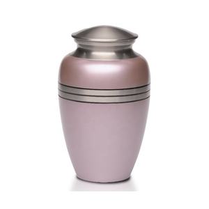 Urnas de cremación funeraria de metal precio al por mayor para acentos del hogar Cloisonne hecho a mano de alta calidad urna de cremación de aluminio para adultos - Product Image 6