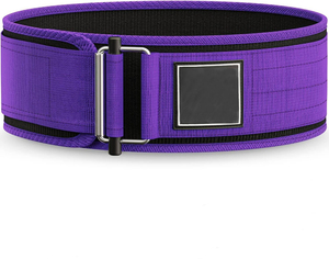 Cinturón de Levantamiento de Pesas de Neopreno de Alta Resistencia de 10 mm, Logotipo Personalizado, Cierre de Gancho y Bucle Antideslizante, Soporte Lumbar Ajustable Profesional, Unisex - Product Image 4