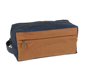 Leather Canvas <b>Toiletry</b> Bag Waterproof Travel Organizer Cosmetic <b>Storage</b> Dopp Kit Large Case LCTB-0069 - Product Image 5