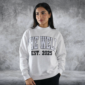 เดอะ เวล เอสท์ เสื้อสเวตเชิ้ตคอกลมแบบมีปก ปี 2025 ผลิตตามสั่ง แบรนด์ส่วนตัว ผ้าฝ้ายฟลีซหนานุ่ม ปักลายเชนีล สไตล์สตรีทแวร์ - Product Image 2