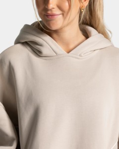 Sudadera con Capucha para Mujer, 100% Algodón, Color Sólido, Premium, Ecológica, Transpirable, Resistente al Viento, para Invierno, Estilo Urbano, Elástica - Product Image 3