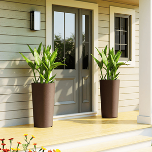 Vasi e Fioriere in Metallo, Elegante Decorazione per Giardino - Product Image 4