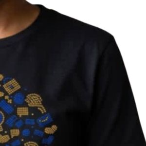 T-shirt graphique afro pour femme, manches courtes, col rond, streetwear décontracté, tee-shirt imprimé personnalisé en coton, vêtement tendance - Product Image 5
