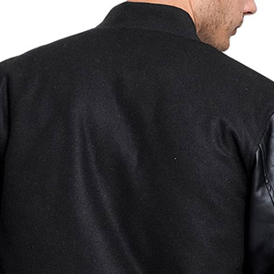 <b>Men</b> Customized Wool <b>Long</b> Sleeves Top Quality and Best Selling Varsity <b>Jackets</b> For Online sale - Product Image 6
