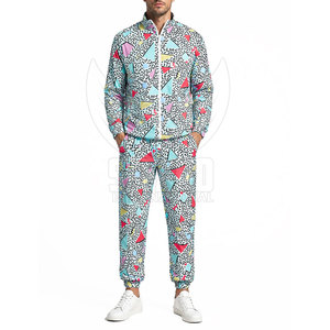 Latest Design Wholesale Men Windbreaker <b>Set</b> Cheap Price Pakistan Made Men Sublimated Windbreaker <b>Set</b> - Product Image 2