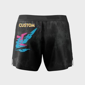 Camisetas de Muay Thai de Poliéster de Alta Calidad, Cintura Elástica, Top Sólido, Conjuntos de Moda para Gimnasio, MMA, Boxeo, Kickboxing, para Hombres y Mujeres, Tallas Grandes, OEM - Product Image 5