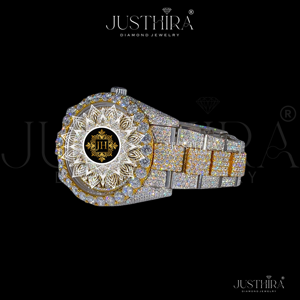 Reloj de Diamantes Moissanite para Hombre, Estilo Hip Hop, de Lujo, con Estructura Resistente, Disponible al Mejor Precio - Product Image 2