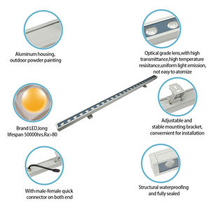 48W Outdoor LED Wall <b>Washer</b> Light IP65 Waterproof 1000mm for Architectural Facade & Building Lighting - Product Image 3