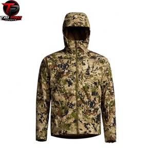 Veste Softshell à Capuche pour Hommes TriPro Sports Premium, Camouflage Hiver, Extérieur, Zip Intégral, Légère, Performance, Chasse, Randonnée - Product Image 1