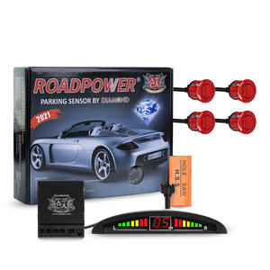 Roadpower Diamond Kit de 4 capteurs de stationnement avec avertisseur sonore et embout de perçage, DC 10V/14.7V, portée de détection 0.3-1.5m et alertes sonores sécurisées - Product Image 1