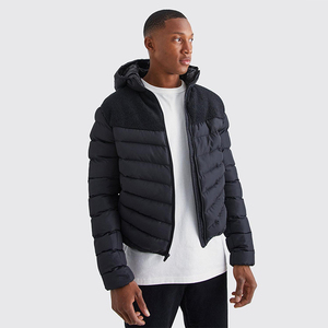 New Arrival Slim Fit Fashionable Spring <b>Varsity</b> <b>Jacket</b> Panel Design Standard Weight Custom Front <b>Plain</b> Wholesale Men's <b>Jackets</b> - Product Image 2