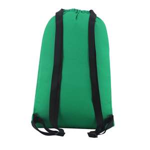 Mochila de yute con cordón Arctic Fox para niños, bolsa deportiva impermeable con cremallera, color verde manzana - Product Image 6