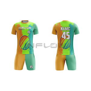 Camiseta de fútbol de alta calidad personalizada, transpirable, uniforme profesional para entrenamiento de club. - Product Image 4