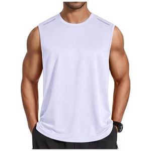 Wholesale High Quality Fitness Gym Wear Casual Blank Quick Dry Breathable Sports Wear Tank Tops for Men's Clothing Plus Size - Product Image 6