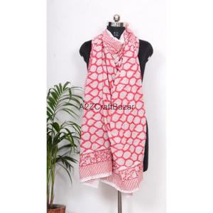 <b>Large</b> 100% Cotton Hand Block Print Sarong Pariyo Bikini Cover Up Beach Wrap <b>Scarf</b> Lightweight Women Wholesale Fashion - Product Image 6