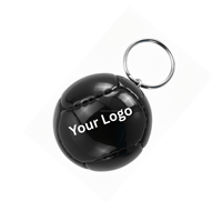 Llavero de Balón de Fútbol en Miniatura, 3D, PVC, Goma Suave, Personalizable con Marca, Souvenir Deportivo Promocional para Publicidad Empresarial