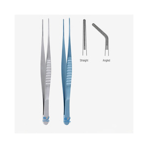 คีมหนีบหลอดเลือด DeBakey ขนาด 1×2 แบบไม่ทำให้เกิดการบาดเจ็บ คีมหนีบผ้าก๊อซแบบมีฟันเลื่อย เครื่องมือผ่าตัด สแตนเลสสตีล - Product Image 1