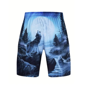 Wholesale Breathable Cotton <b>Twin</b> <b>Set</b> for Men Casual Print Shorts and T Shirt With Quick Dry Feature for Summer Made in Pakistan - Product Image 6