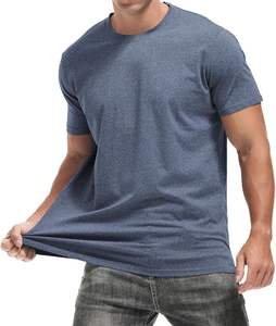 เสื้อยืดคอตตอน 100% ดีไซน์ล่าสุด ปี 2026 คุณภาพพรีเมียม สำหรับทุกเพศ สไตล์วินเทจ ผ้าถัก แขนสั้น แบบเรียบ ปรับแต่งได้ - Product Image 4