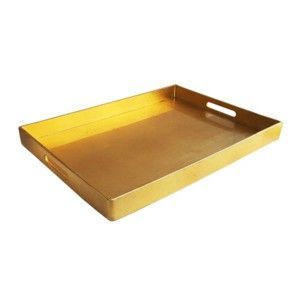 Plateau de service traditionnel indien en laiton, fait main, en métal lourd, idéal pour servir le thé, le café, les collations, les fruits secs, les bonbons. - Product Image 6