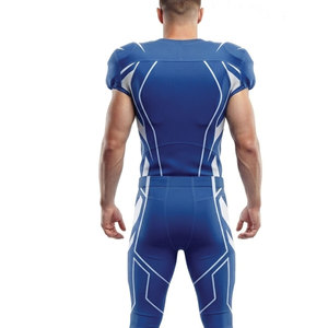 Uniforme de Fútbol Americano Listo para Juego, Poliéster Ligero y Transpirable, Diseño Personalizable para Equipos de Fútbol, Práctica - Product Image 6