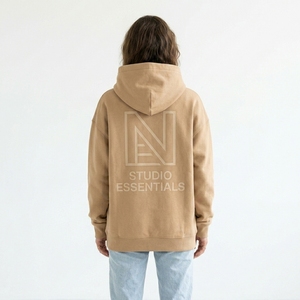 Sudadera Urbana para Mujer RTS, 100% Algodón, Interior Cepillado, Logotipo Bordado en la Parte Delantera, Venta al Por Mayor - Product Image 2