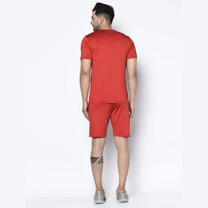 Ensemble de shorts décontractés d'été pour hommes, t-shirt à manches courtes léger et à séchage rapide et short confortable - Product Image 3