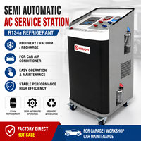 Machine de récupération automatique de réfrigérant AC Karjoys KJ-280A R134a pour climatiseur de voiture, recharge sous vide pour garage 220-240V
