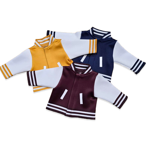 Chaqueta Varsity para Muñecas al por Mayor, Chaqueta de Béisbol de Alta Calidad para Muñecas, Nuevo Diseño, 100% Poliéster, Sudadera Larga, Delgada y Gruesa - Product Image 4