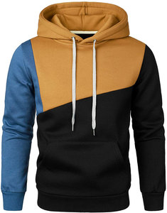Sweats à capuche personnalisés de haute qualité, nouveaux modèles basiques en coton mélangé, confortables pour l'hiver, sweats à capuche pour hommes en vente. - Product Image 4