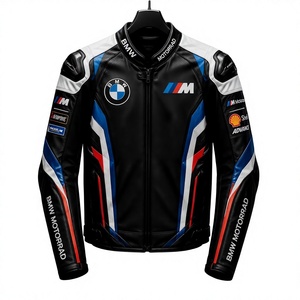 Unisex Genuine Cowhide Leather MotoCP <b>Racing</b> <b>Jacket</b>/Chaqueta Protective Track Gear Made to Measure CE Certified Level 2 - Product Image 2